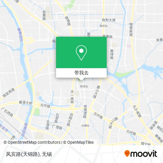 凤宾路(天锦路)地图