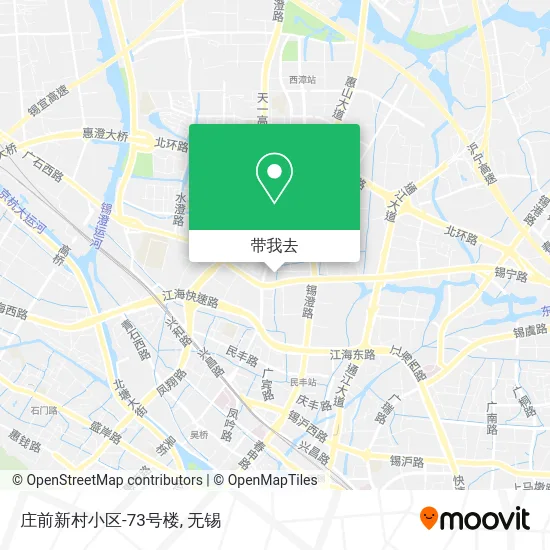 庄前新村小区-73号楼地图