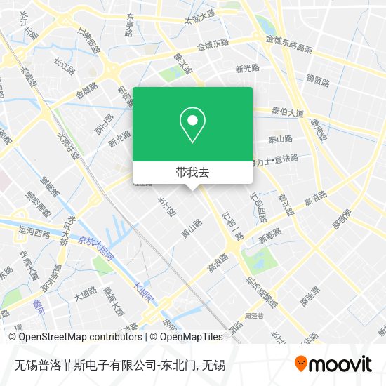 无锡普洛菲斯电子有限公司-东北门地图