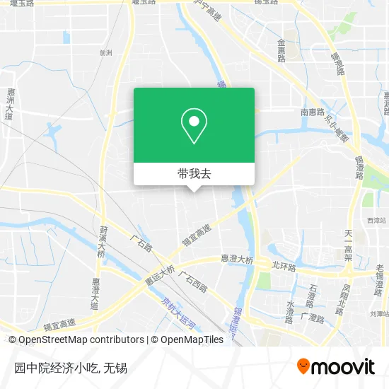 园中院经济小吃地图