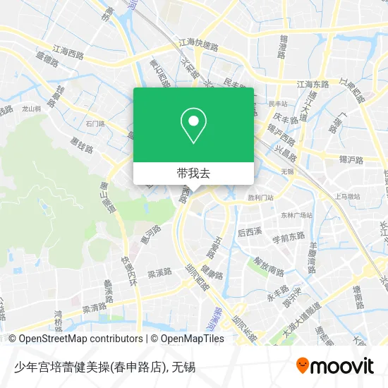 少年宫培蕾健美操(春申路店)地图