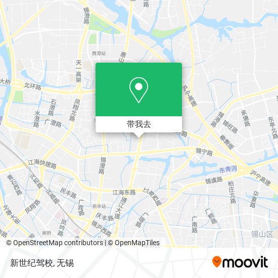 新世纪驾校地图
