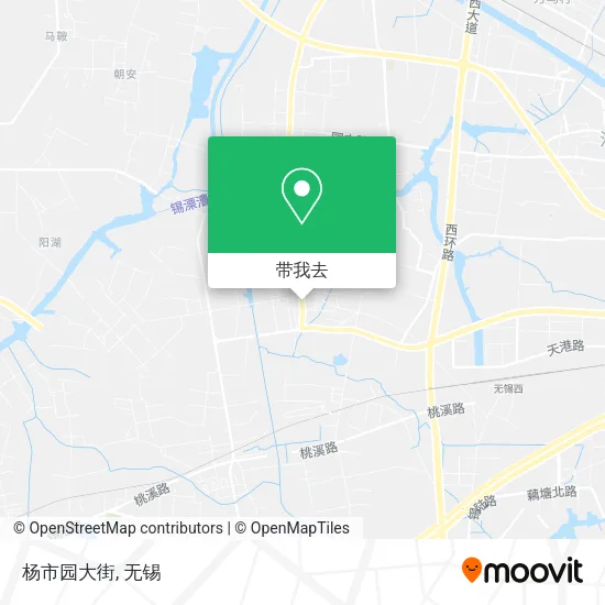 杨市园大街地图