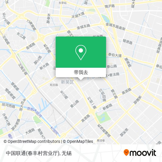 中国联通(春丰村营业厅)地图