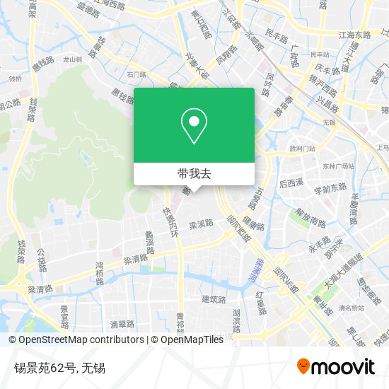 锡景苑62号地图