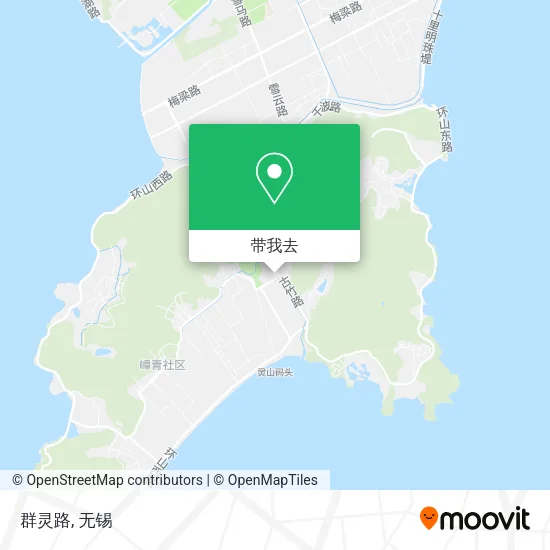 群灵路地图