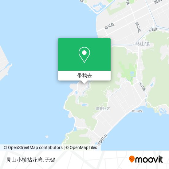 灵山小镇拈花湾地图