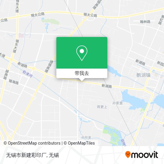 无锡市新建彩印厂地图