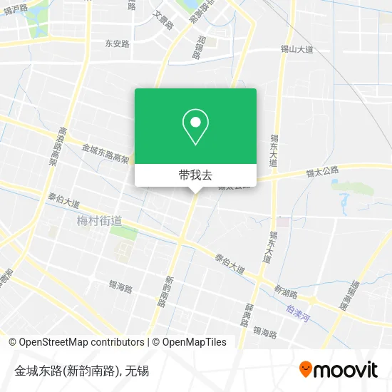 金城东路(新韵南路)地图