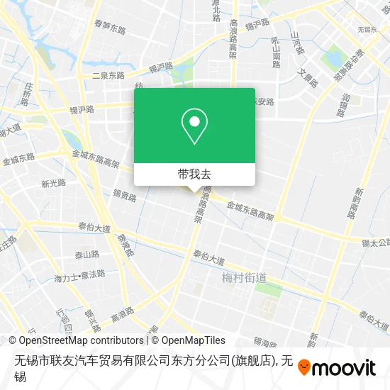 无锡市联友汽车贸易有限公司东方分公司(旗舰店)地图