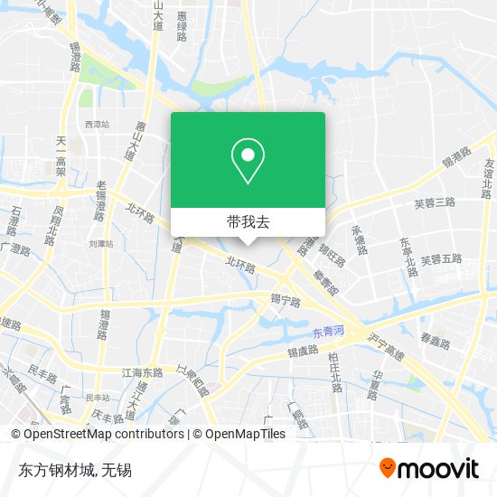 东方钢材城地图