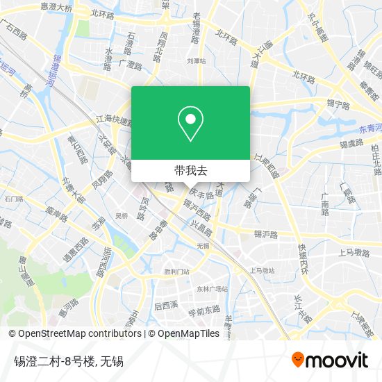 锡澄二村-8号楼地图