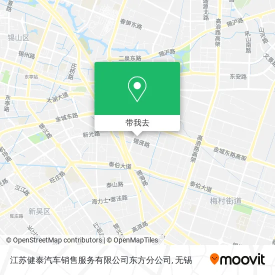 江苏健泰汽车销售服务有限公司东方分公司地图