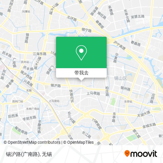 锡沪路(广南路)地图