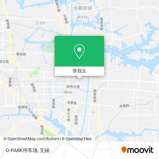 O-PARK停车场地图