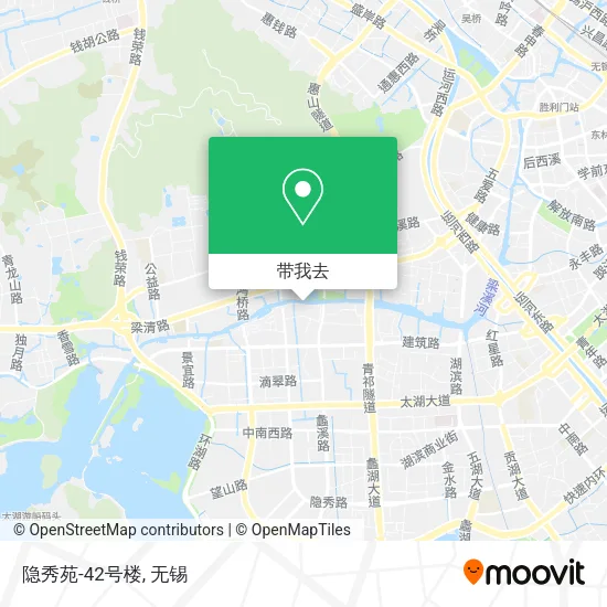 隐秀苑-42号楼地图