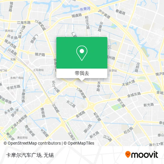 卡摩尔汽车广场地图