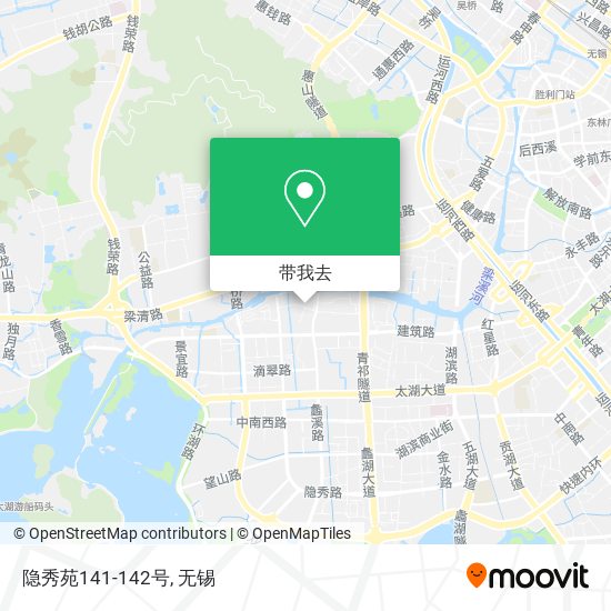 隐秀苑141-142号地图