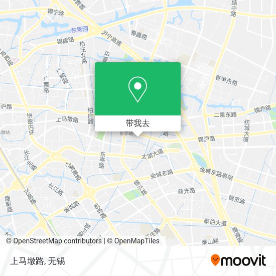 上马墩路地图