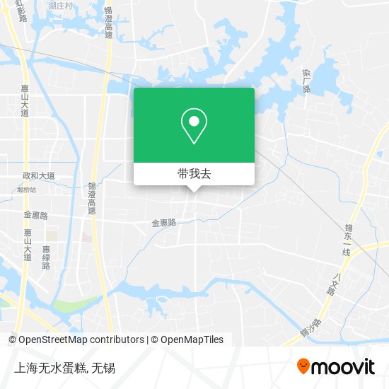 上海无水蛋糕地图