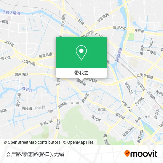 会岸路/新惠路(路口)地图