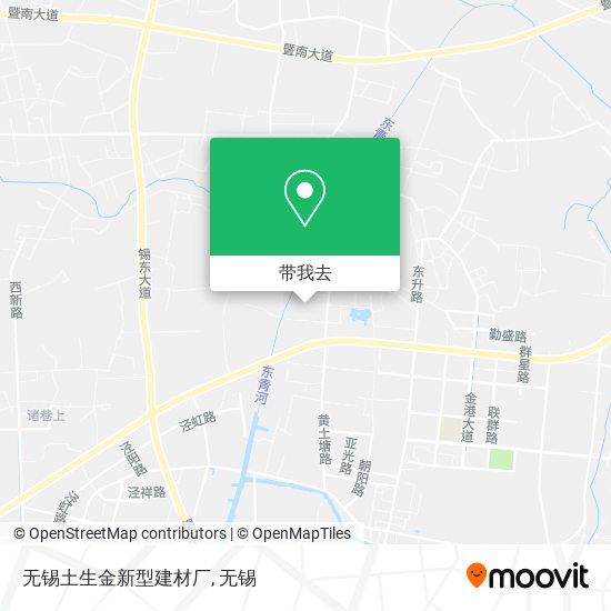 无锡土生金新型建材厂地图