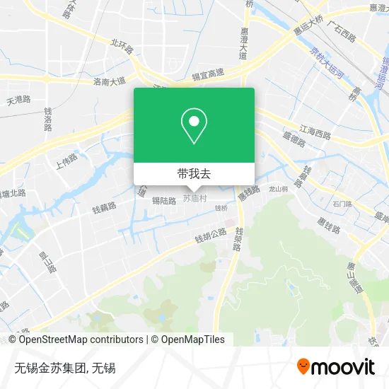 无锡金苏集团地图