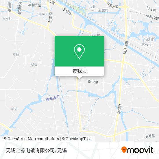 无锡金苏电镀有限公司地图