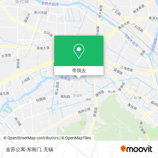 金苏公寓-东南门地图