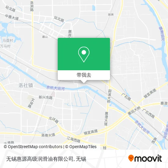 无锡惠源高级润滑油有限公司地图