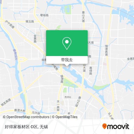 好得家板材区-D区地图