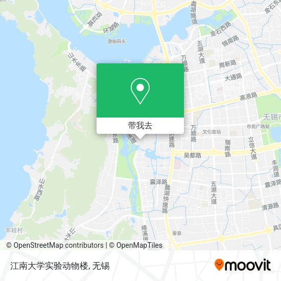江南大学实验动物楼地图