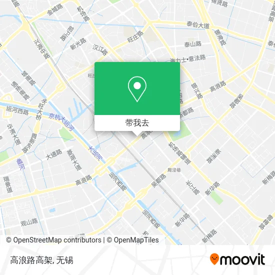 高浪路高架地图
