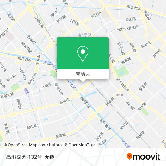 高浪嘉园-132号地图