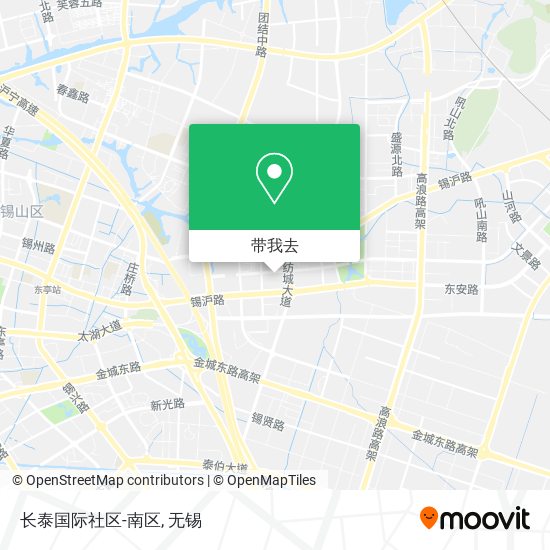 长泰国际社区-南区地图