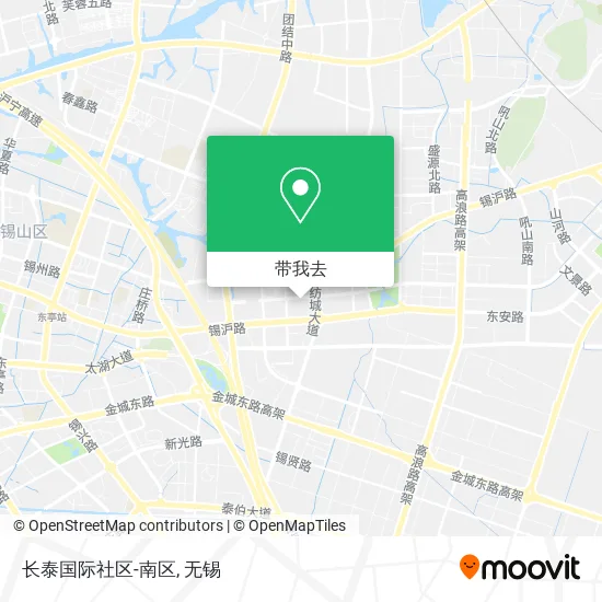 长泰国际社区-南区地图