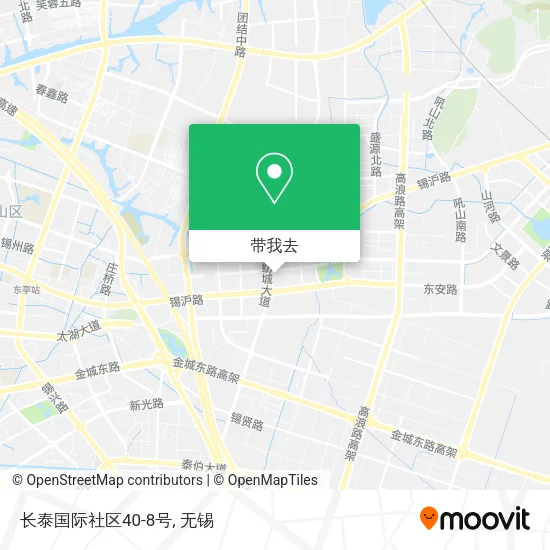 长泰国际社区40-8号地图