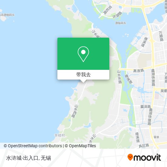 水浒城-出入口地图