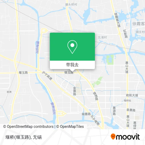 堰桥(堰玉路)地图