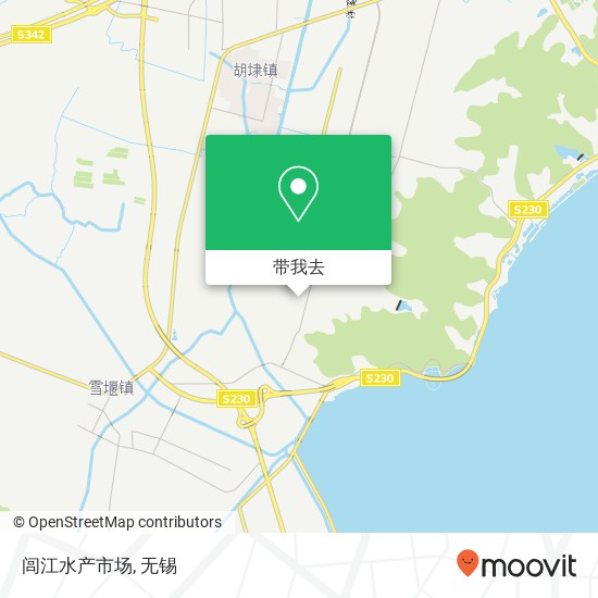 闾江水产市场地图