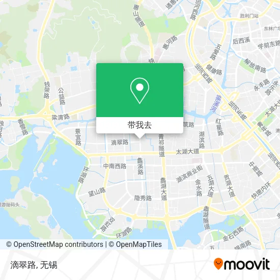 滴翠路地图