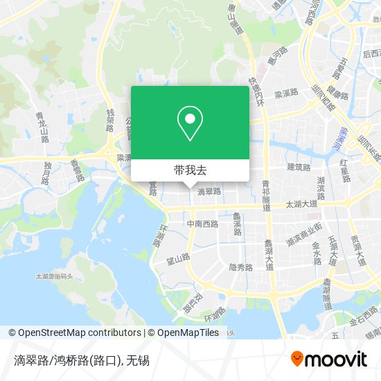 滴翠路/鸿桥路(路口)地图