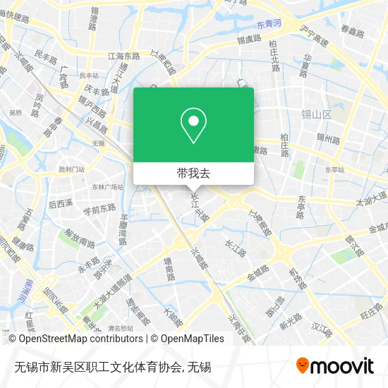 无锡市新吴区职工文化体育协会地图