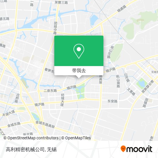 高利精密机械公司地图