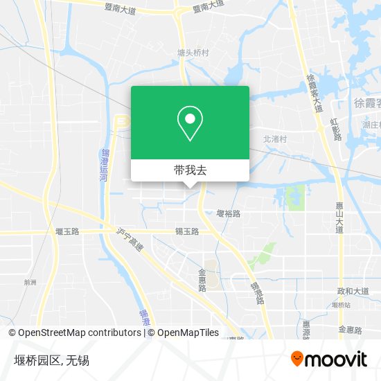 堰桥园区地图