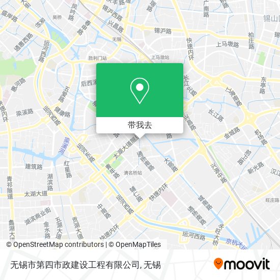 无锡市第四市政建设工程有限公司地图