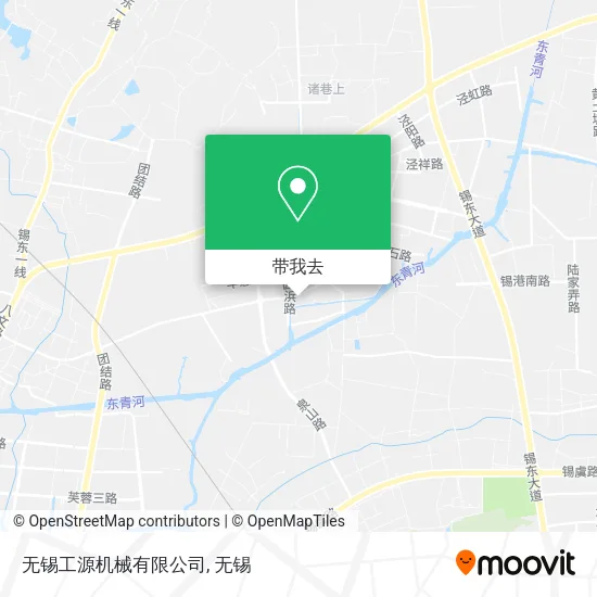 无锡工源机械有限公司地图