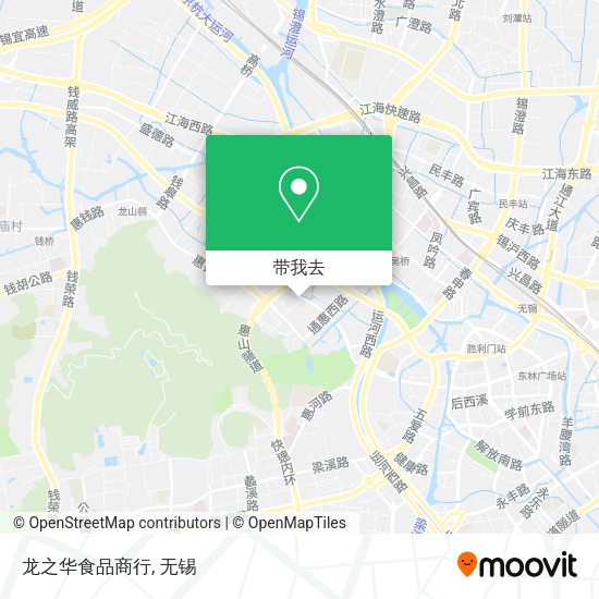龙之华食品商行地图