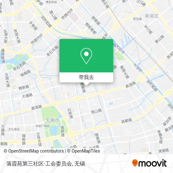落霞苑第三社区-工会委员会地图