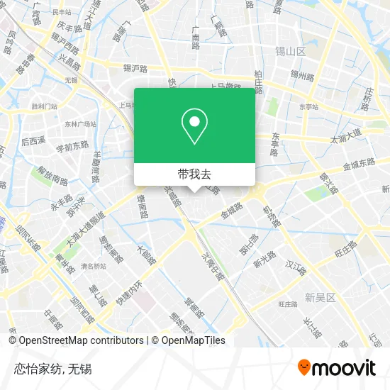 恋怡家纺地图